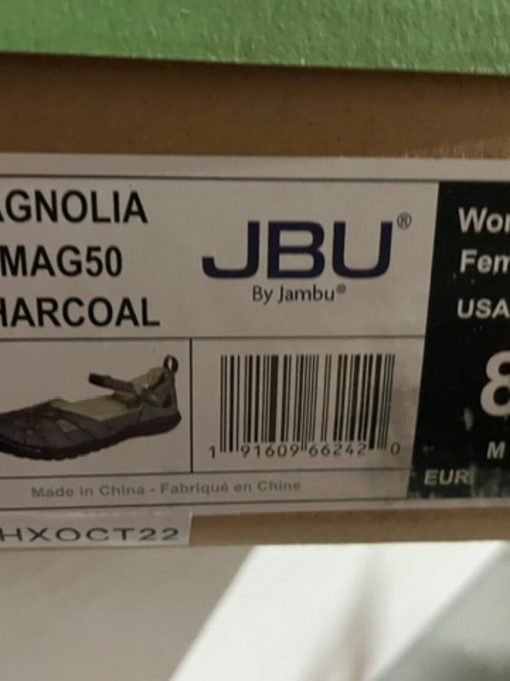 NEW in box JBU by JAMBU Enclosed Toe Sandals